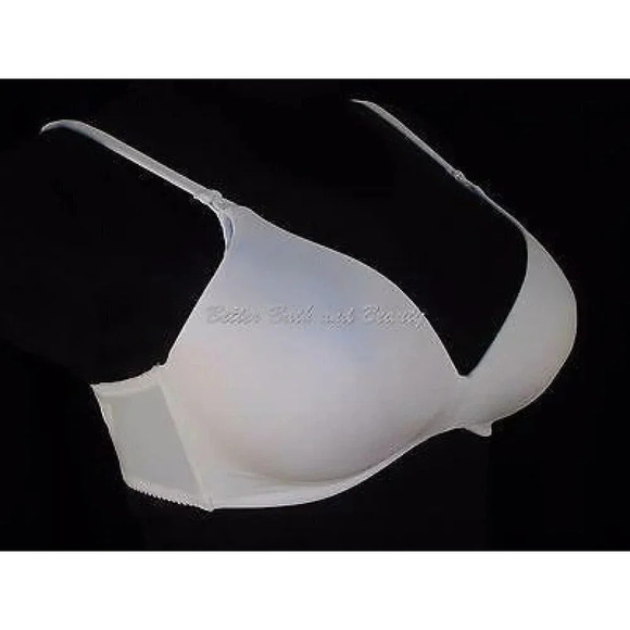 Two Hearts Maternity Nursing Molded Wire Free Bra 40E White  New without Tags - Picture 3 of 4